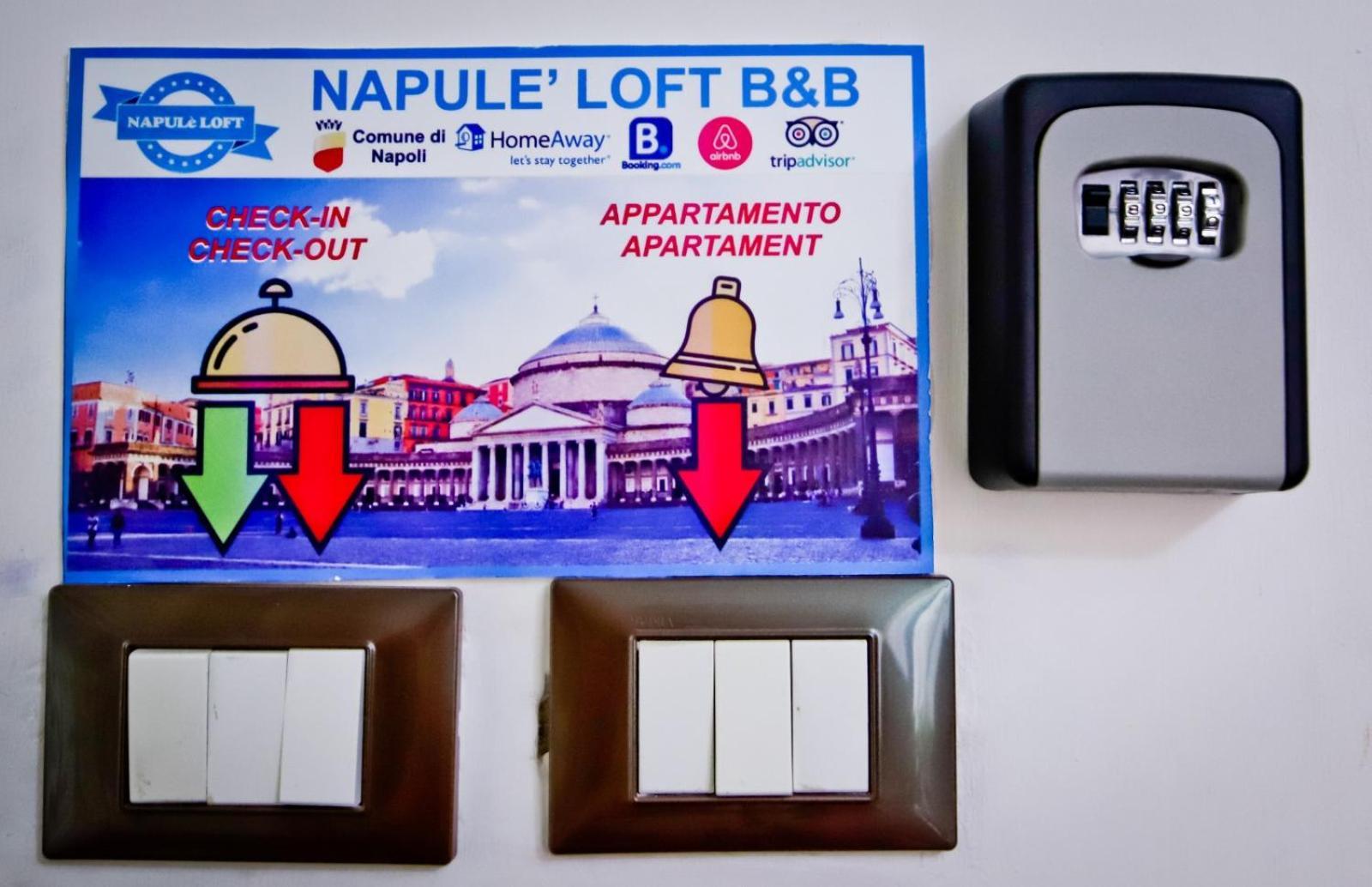 Napule - Loft Leilighet Napoli Eksteriør bilde